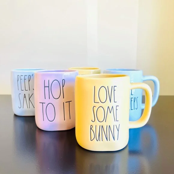 RAE DUNN YELLOW CERAMIC GLOSS LITTLE CHICK MUG - Picture 3 of 3